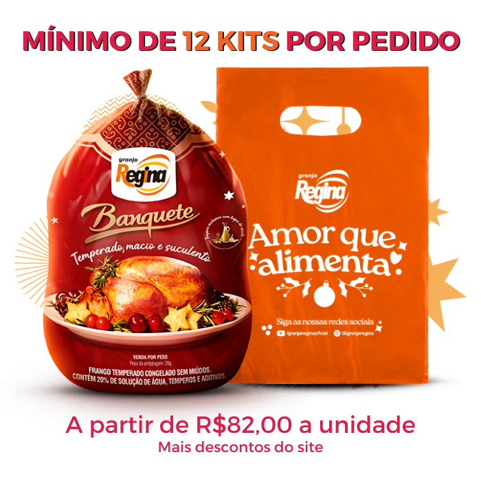 Kit Banquete com Sacola - Granja Regina